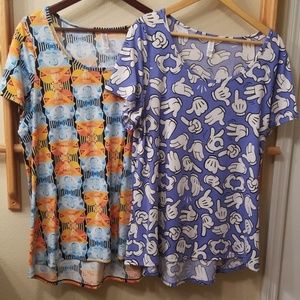EUC 2 - Disney Classic Tees LulaRoe